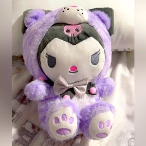 Sanrio KUROMI plushie!!
